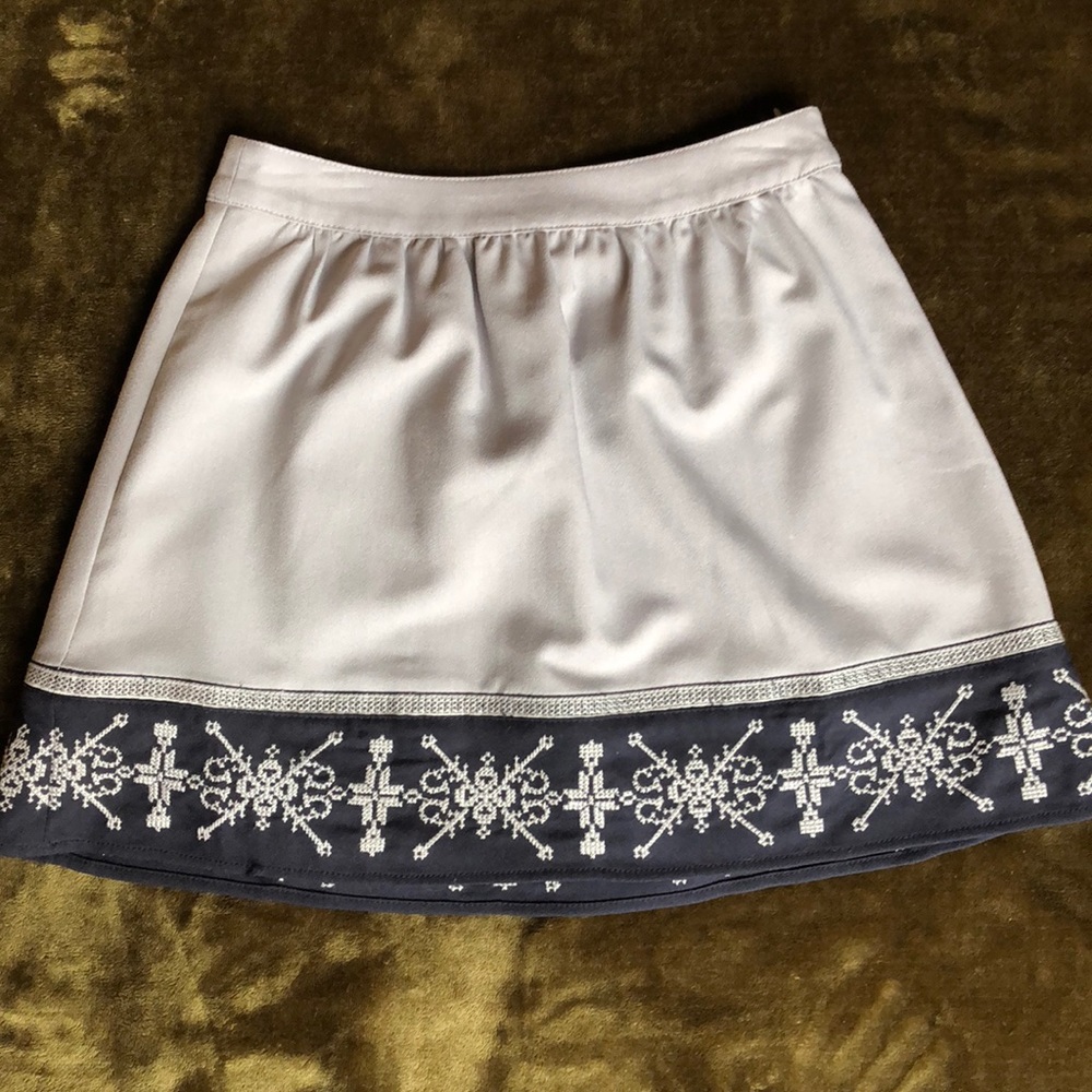 Cute embroidered skirt